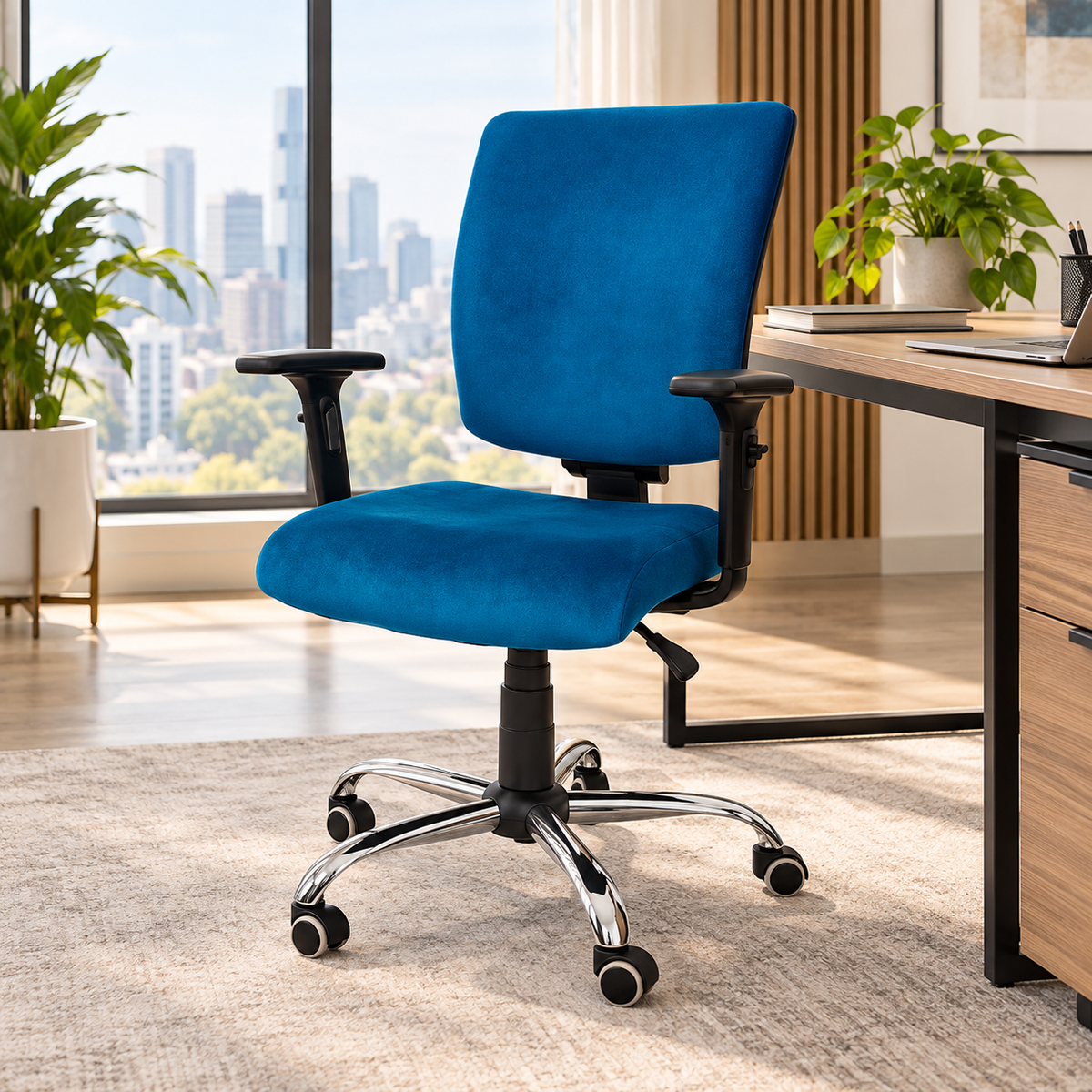 Silla de escritorio ergonómica durable gerencial Ambar