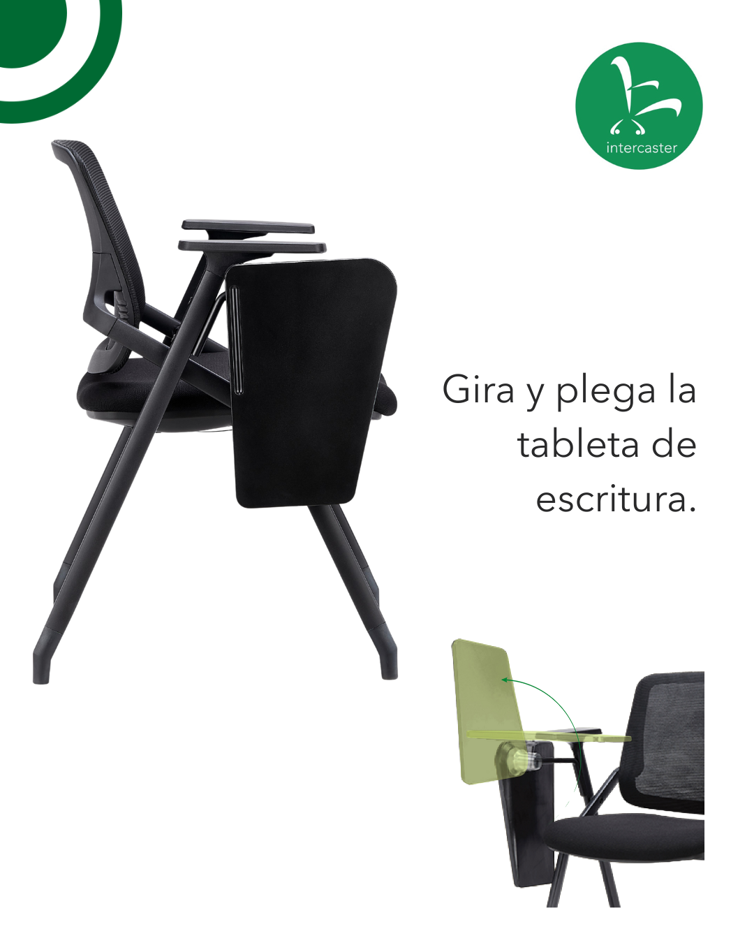 Silla de escritorio universitaria InterClass