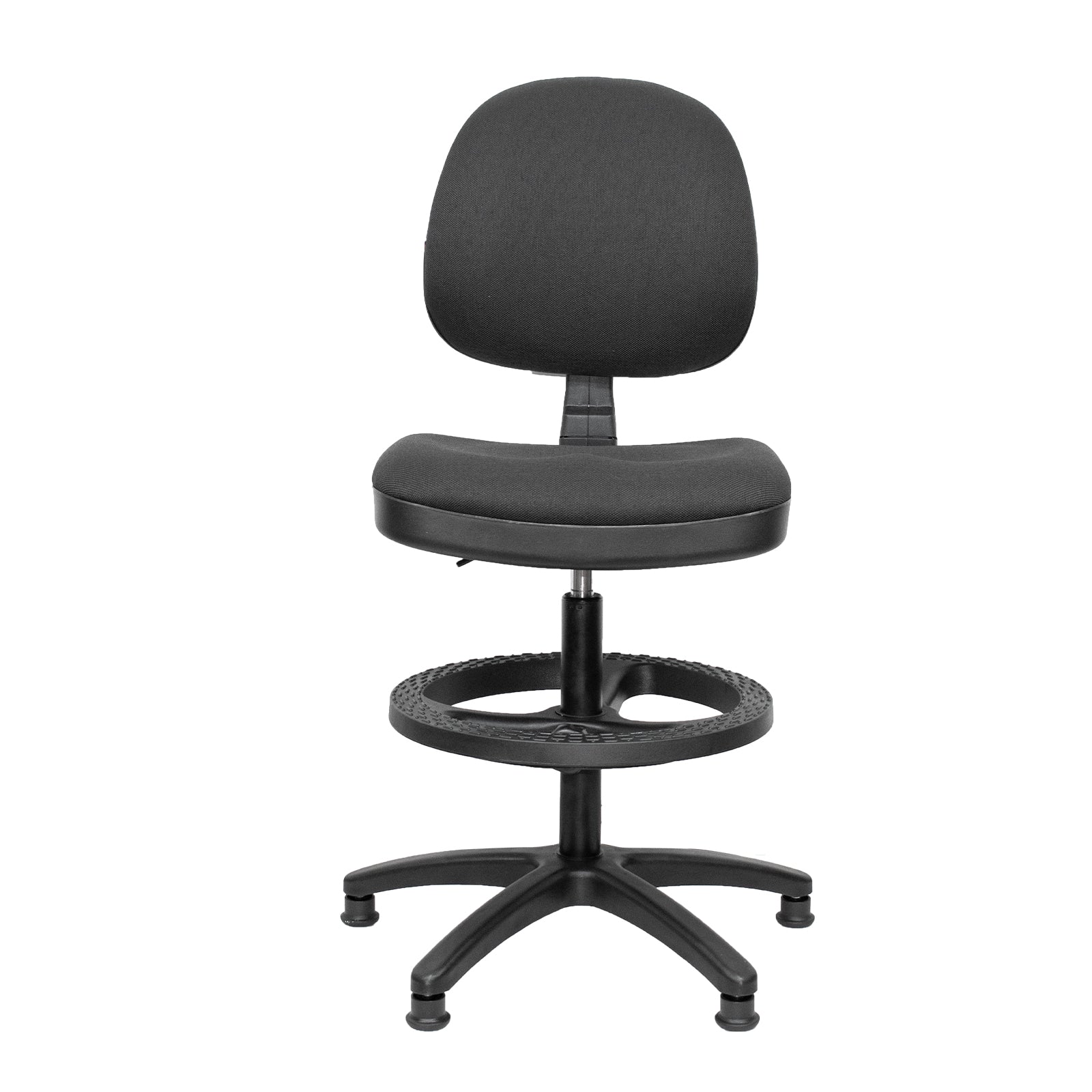 Silla cajero operativa ergonómica tapizada