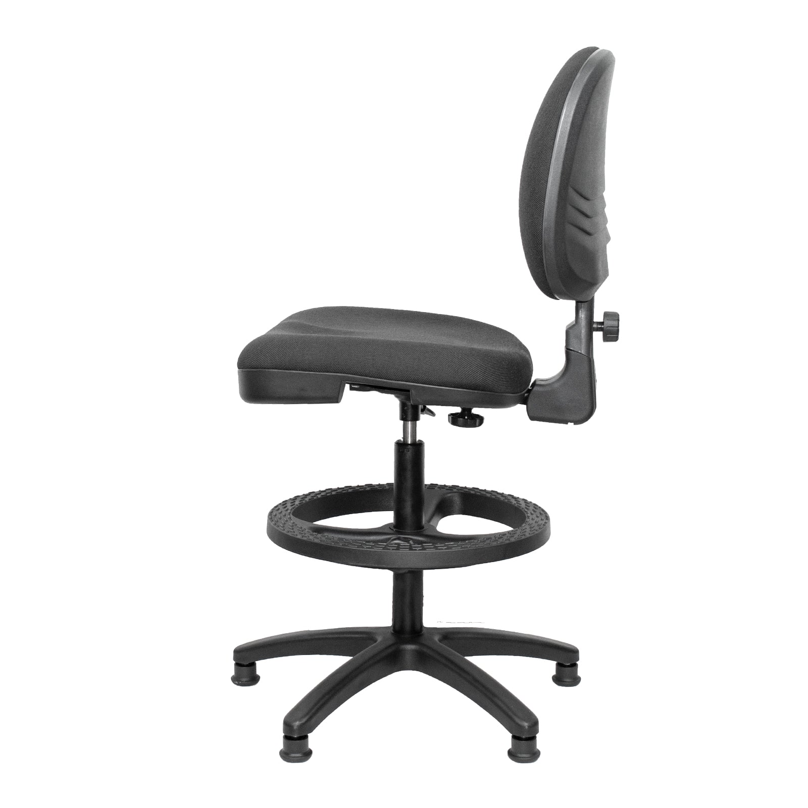 Silla cajero operativa ergonómica tapizada