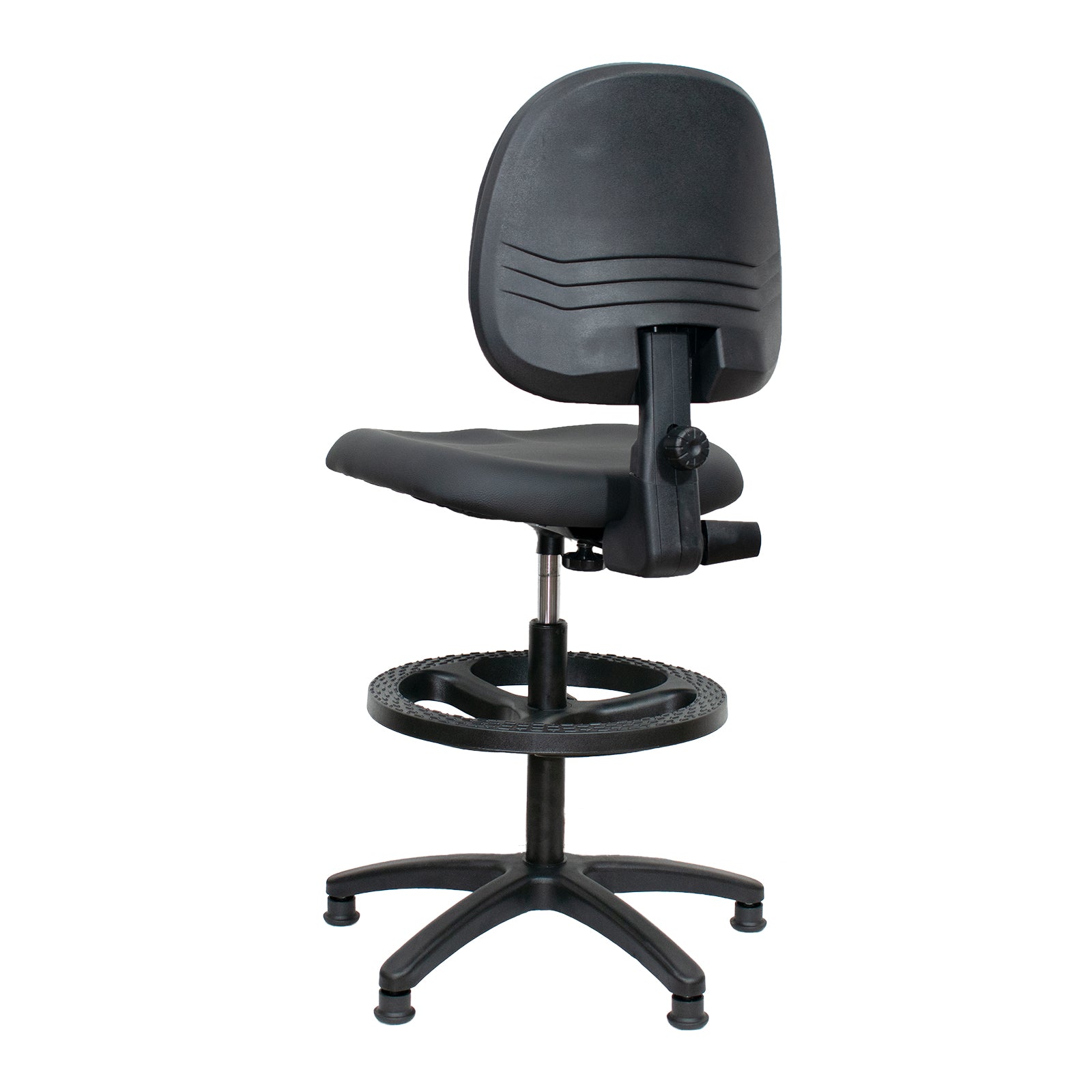 Silla cajero operativa ergonómica tapizada