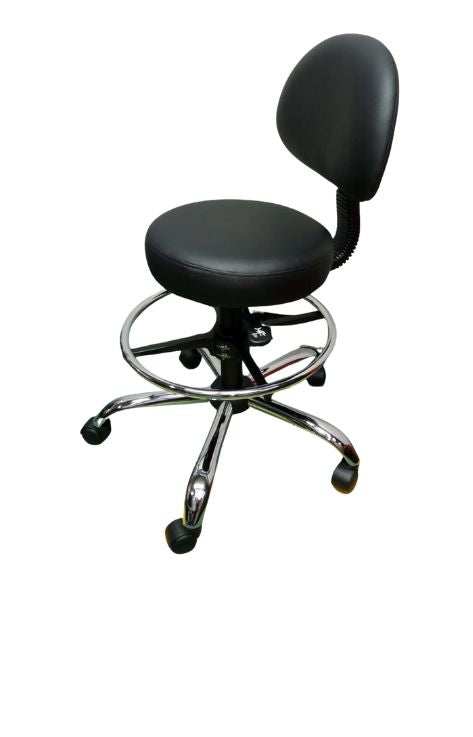 Silla Butaco cajero giratorio tapizado