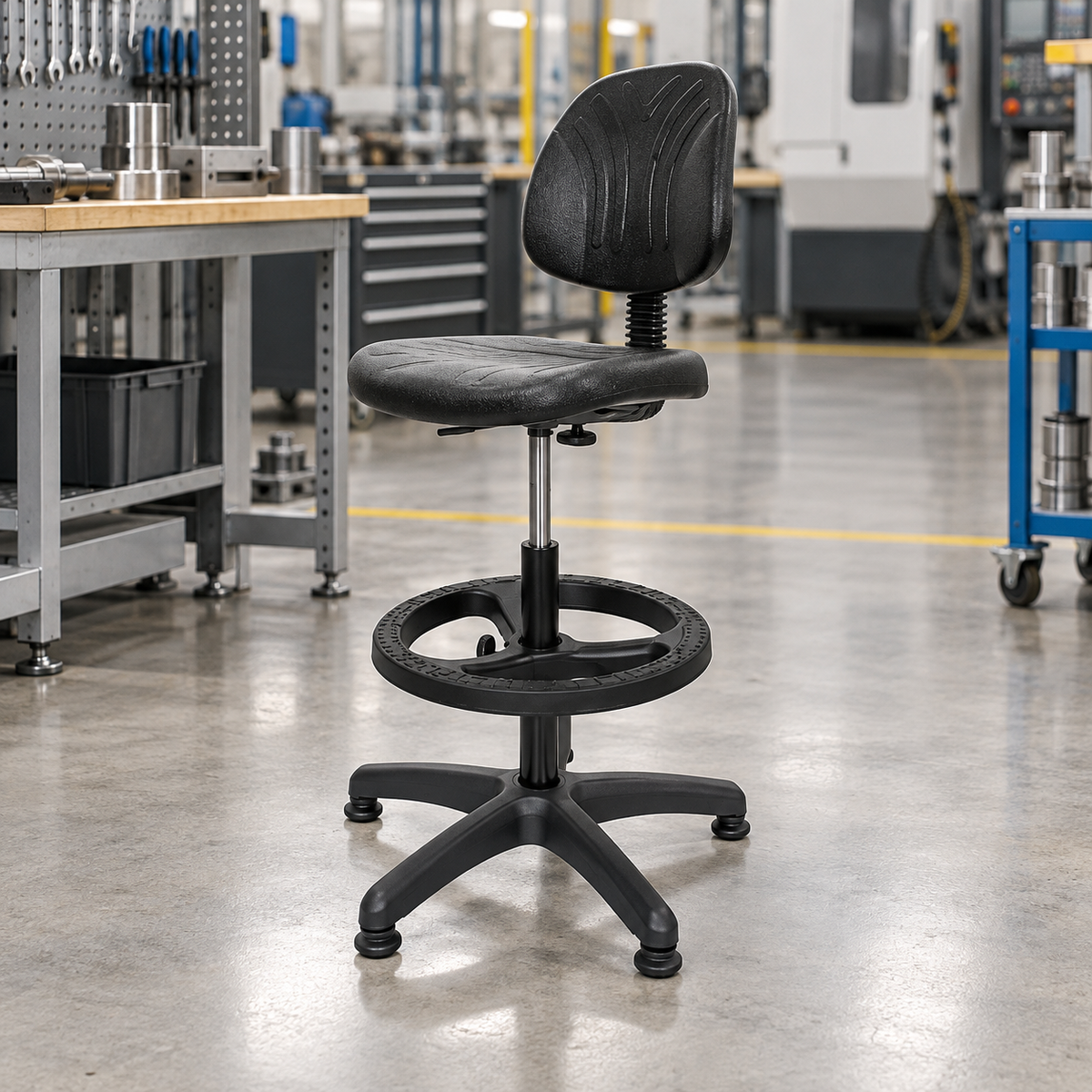 Silla cajero en poliuretano poliflex