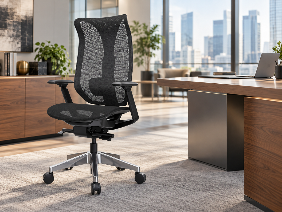 Silla de escritorio ergonómica Gerencial Swive