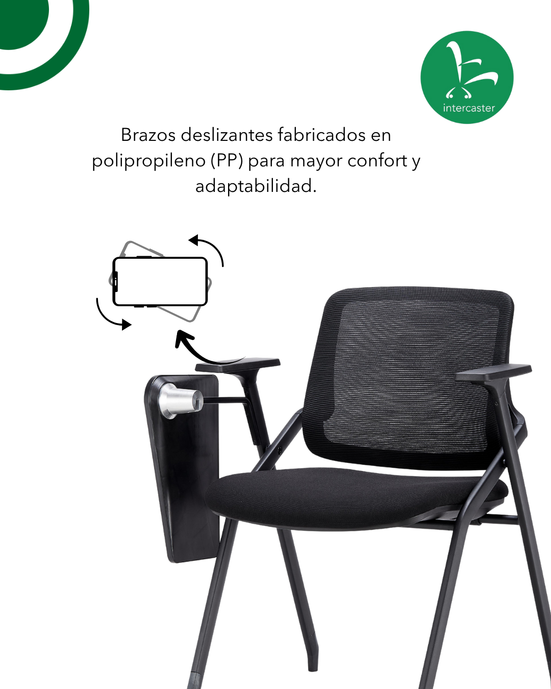 Silla de escritorio universitaria InterClass