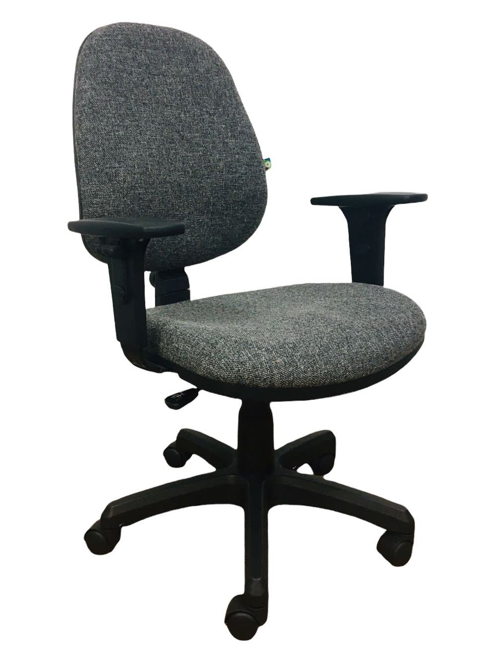 Silla de escritorio ergonómica durable ejecutiva con brazos graduables.