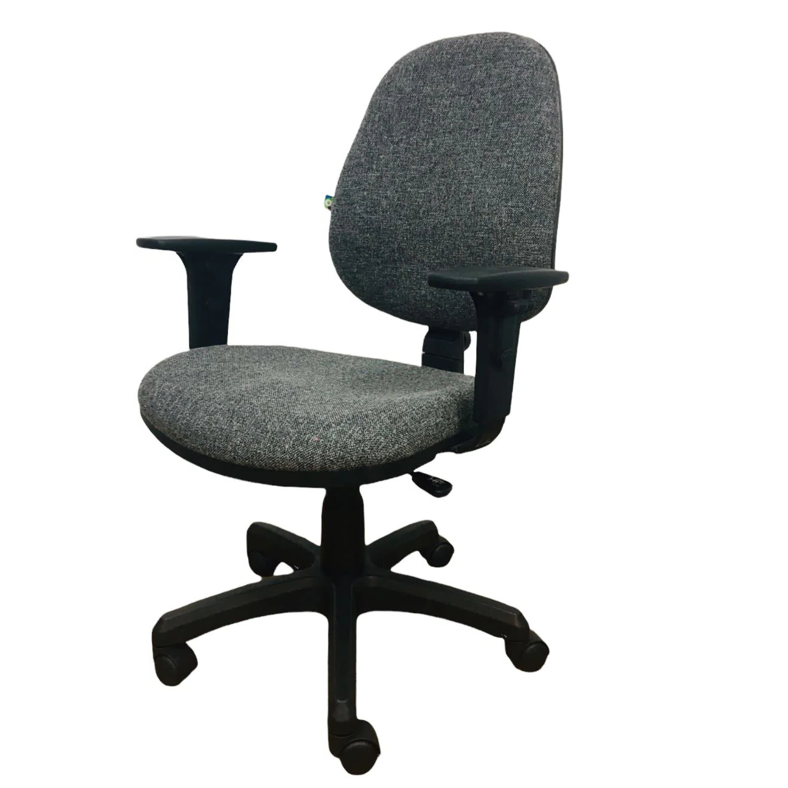 Silla de escritorio ergonómica durable ejecutiva con brazos graduables.