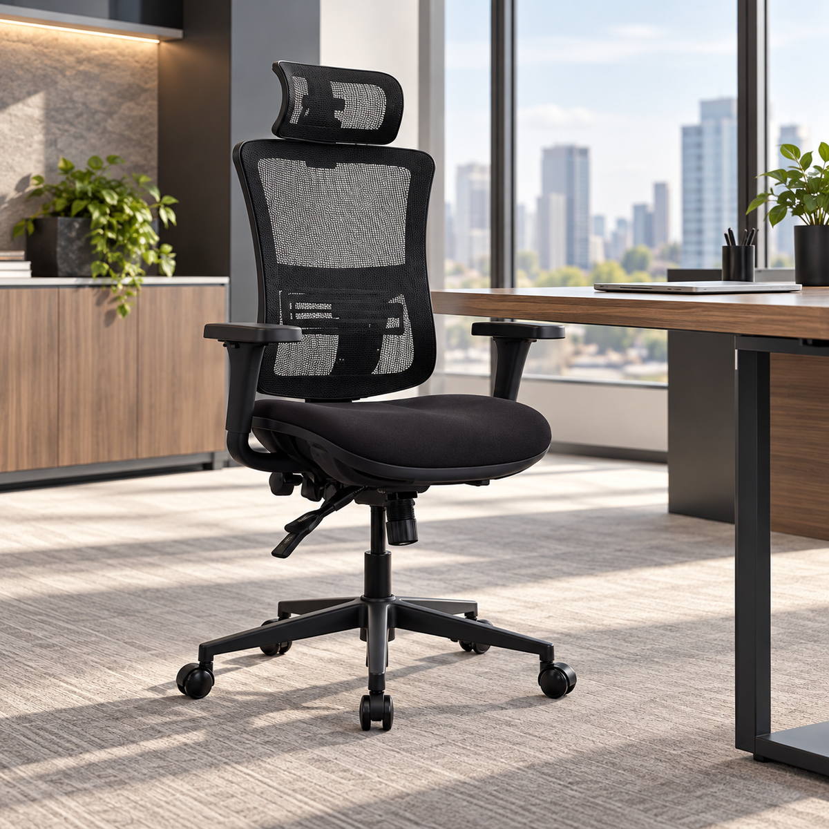 Silla de escritorio ergonómica Gerencial Thunder