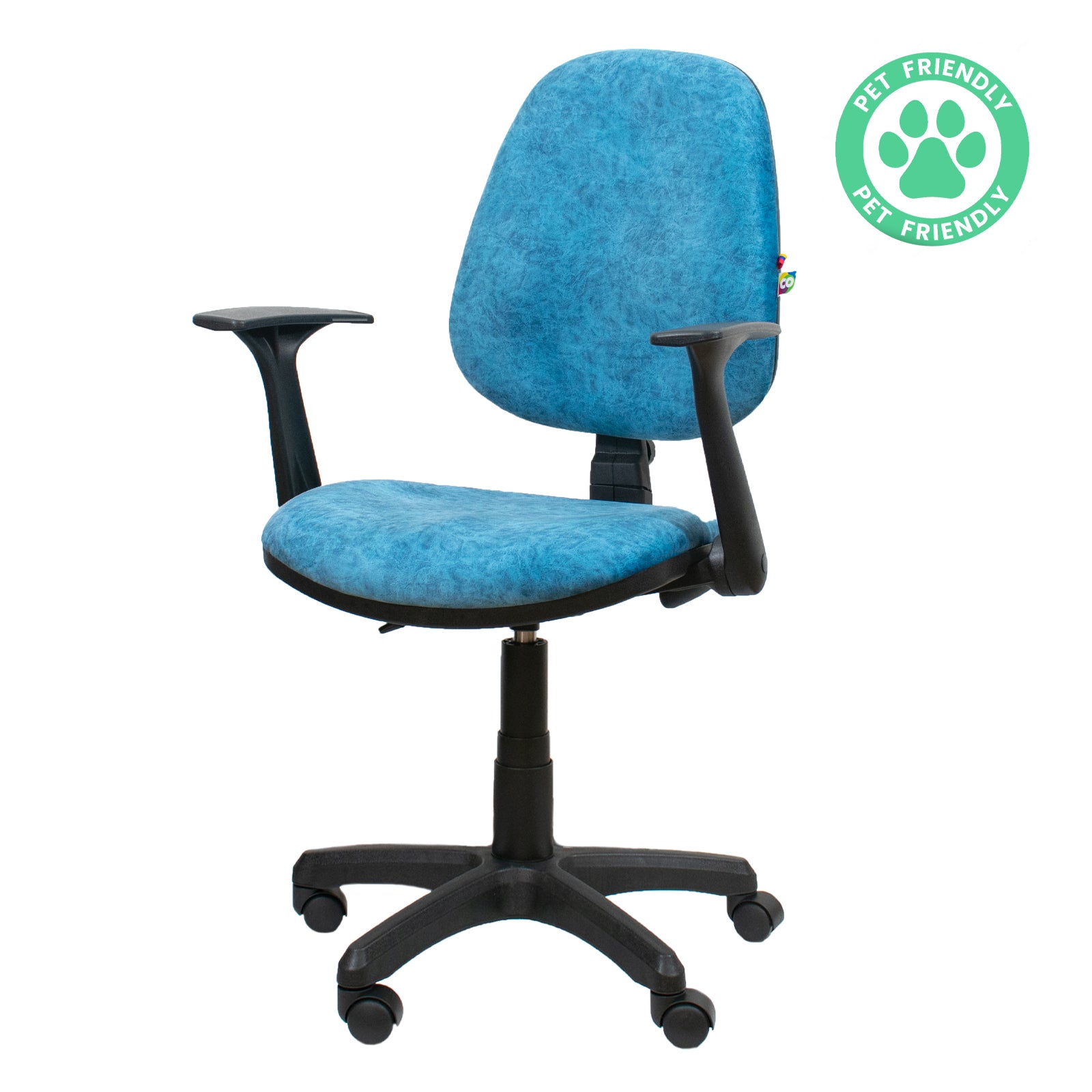 Silla de escritorio ergonómica durable pet friendly ópalo brazos abatibles